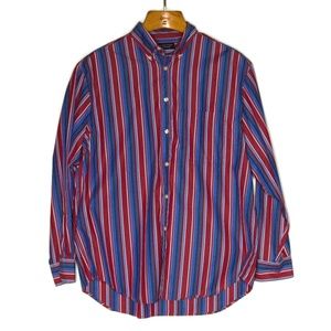 Men's Large Long Sleeve Button Down Shirt NWT